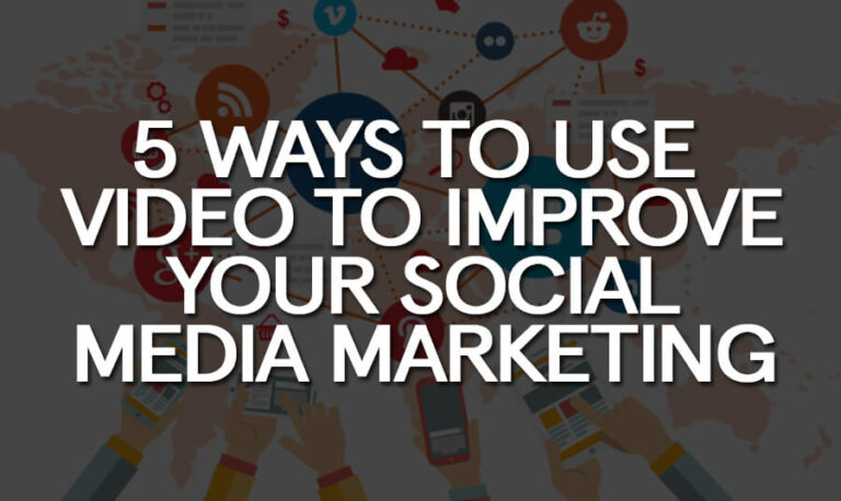 Ways To Use Video To Improve Your Social Media Marketing D Mak